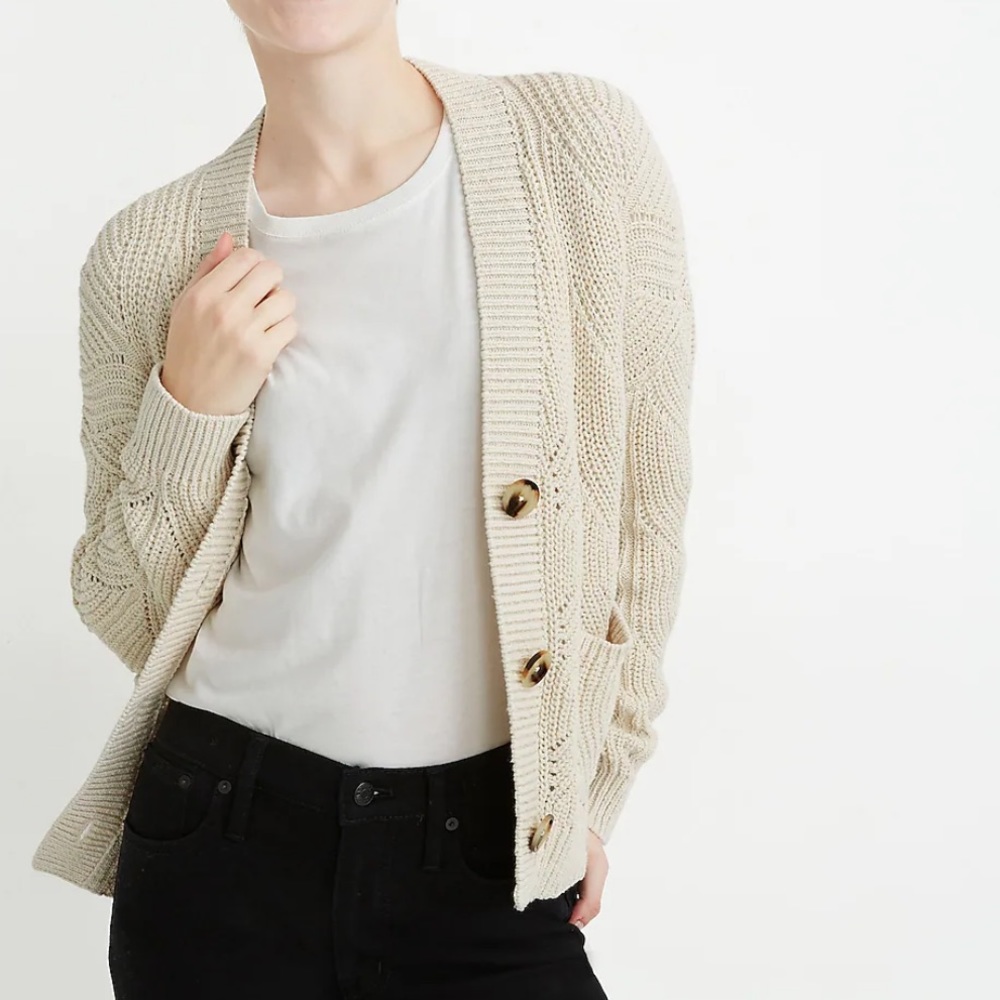 Madewell Hillview Cardigan Sweater